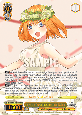 Flowers of Gratitude, Yotsuba Nakano