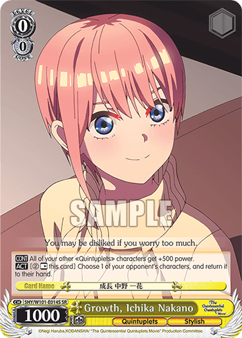 Growth, Ichika Nakano