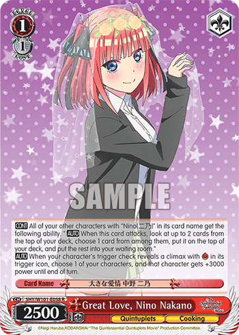 5HY/W101-E058 - Great Love, Nino Nakano (R)