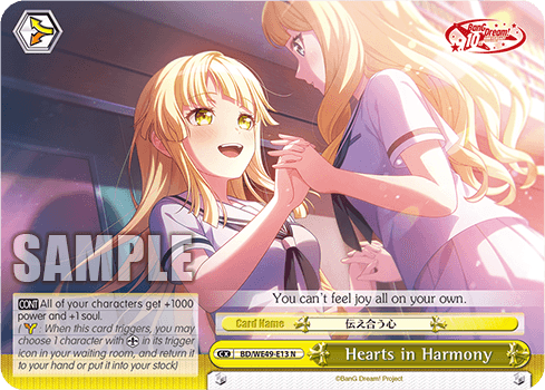 BD/WE49-E13 - Hearts in Harmony (N)