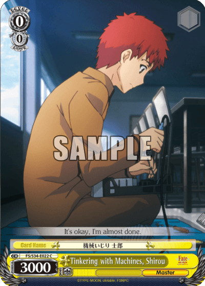 FS/S34-E022 - Tinkering with Machines, Shirou (C)