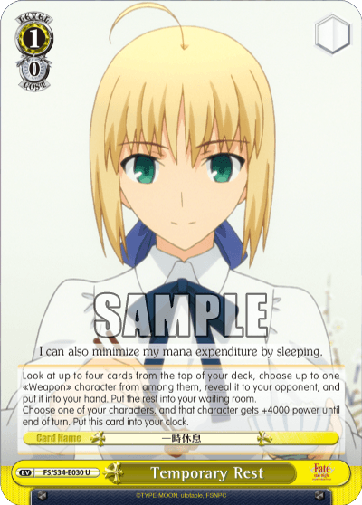 FS/S34-E030 - Temporary Rest (U)