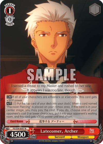 FS/S34-E057 - Latecomer, Archer (R)