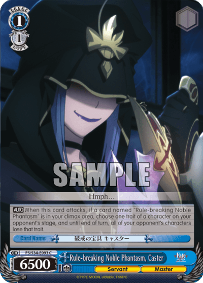 FS/S34-E093 - Rule-breaking Noble Phantasm, Caster (C)