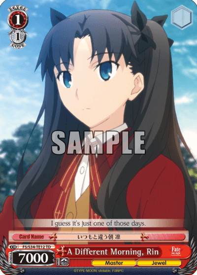 FS/S34-TE12 - A Different Morning, Rin (TD)