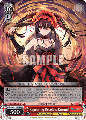 Fdl/W120-E077 - Repeating Resolve, Kurumi (RR)