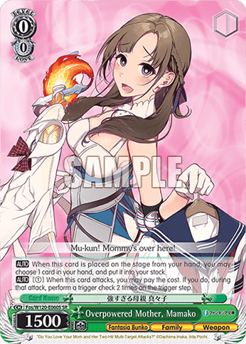 Fos/W120-E060S - Overpowered Mother, Mamako (SR)