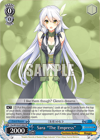 Fra/W120-E136S - Sara "The Empress" (SR)