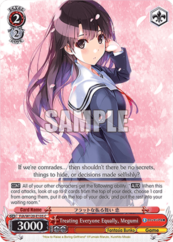 Fsh/W120-E105 - Treating Everyone Equally, Megumi (C)