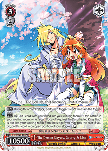 Fsl/W120-E087 - The Demon Slayers, Gourry & Lina (R)