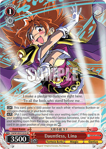 Fsl/W120-E101S - Dauntless, Lina (SR)