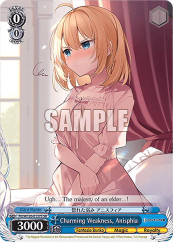 Ftt/W120-E137S - Charming Weakness, Anisphia (SR)