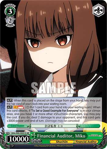 KGL/S95-E031S - Financial Auditor, Miko (SR)