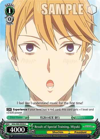 KGL/S95-E039 - Result of Special Training, Miyuki (C)