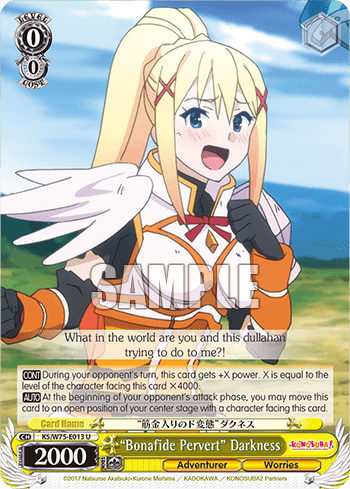 KS/W75-E013 - “Bonafide Pervert” Darkness (U)