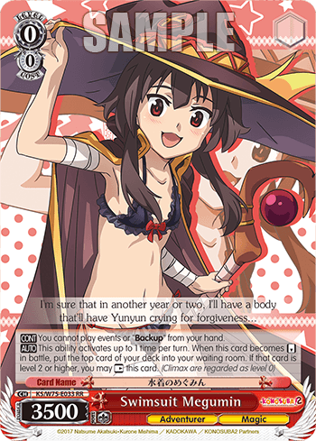 KS/W75-E033 - Swimsuit Megumin (RR)