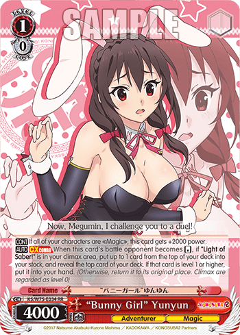 KS/W75-E034 - “Bunny Girl” Yunyun (RR)