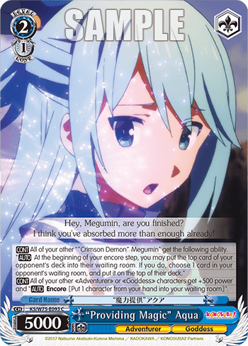 KS/W75-E093 - “Providing Magic” Aqua (C)