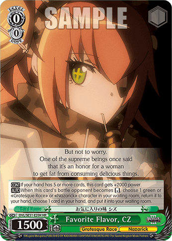 OVL/SE51-E20H - Favorite Flavor, CZ (HR)