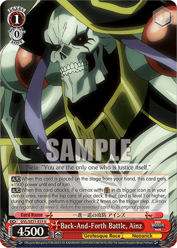 OVL/SE51-E55 - Back-And-Forth Battle, Ainz (U)