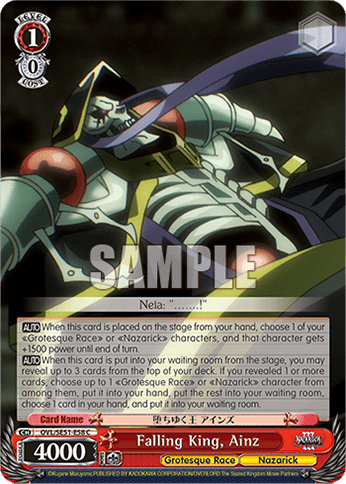 OVL/SE51-E58 - Falling King, Ainz (C)