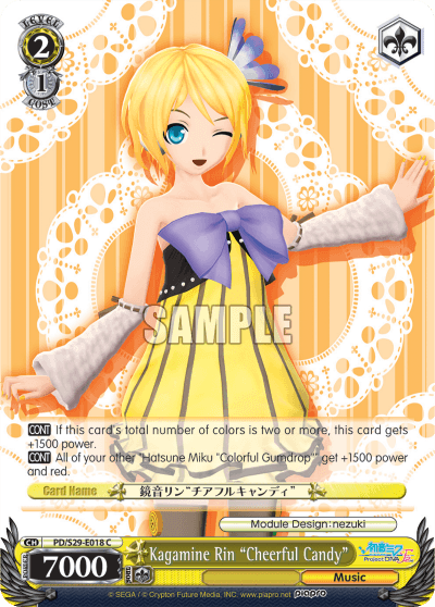 PD/S29-E018 - Kagamine Rin "Cheerful Candy" (C)