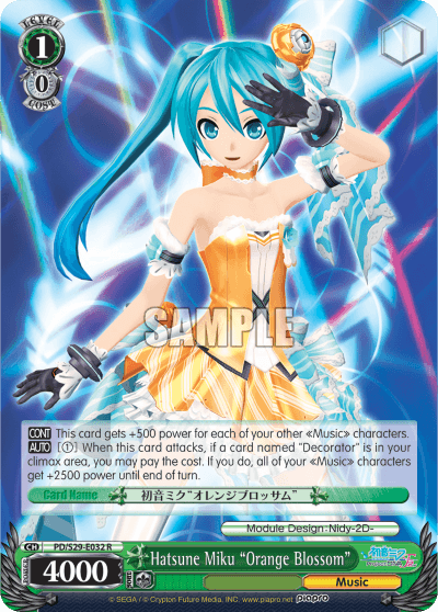 PD/S29-E032 - Hatsune Miku "Orange Blossom" (R)