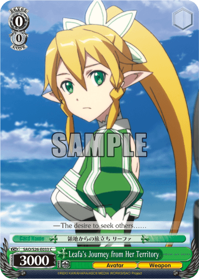 SAO/S26-E033 - Leafa's Journey from Her Territory (C)