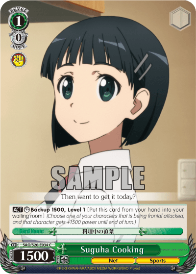 SAO/S26-E034 - Suguha Cooking (C)