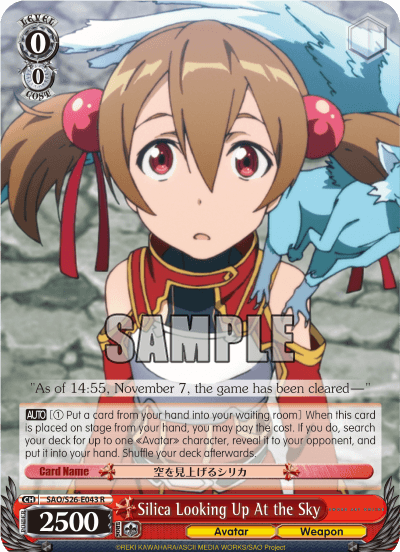 SAO/S26-E043 - Silica Looking Up At the Sky (R)