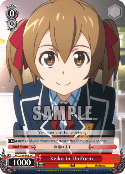 SAO/S26-E052 - Keiko in Uniform (C)