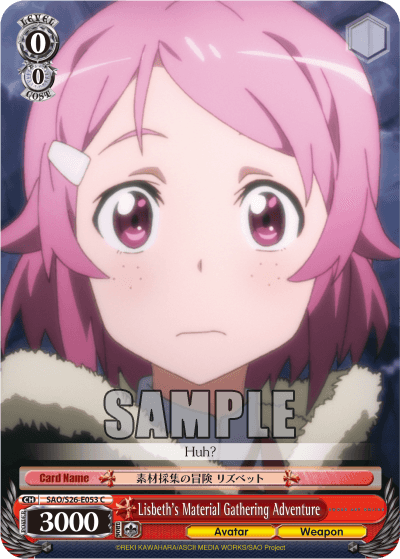 SAO/S26-E053 - Lisbeth's Material Gathering Adventure (C)