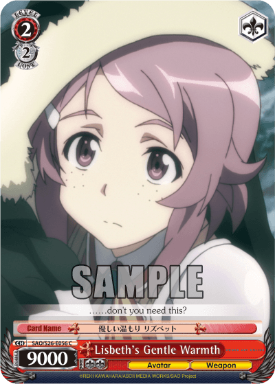 SAO/S26-E056 - Lisbeth's Gentle Warmth (C)