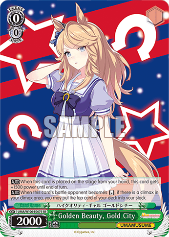 UMA/W106-E067S - Golden Beauty, Gold City (SR)
