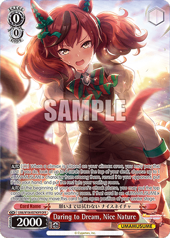 UMA/W106-E079OFR - Daring to Dream, Nice Nature (OFR)