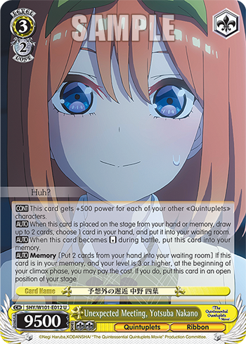 Unexpected Meeting, Yotsuba Nakano