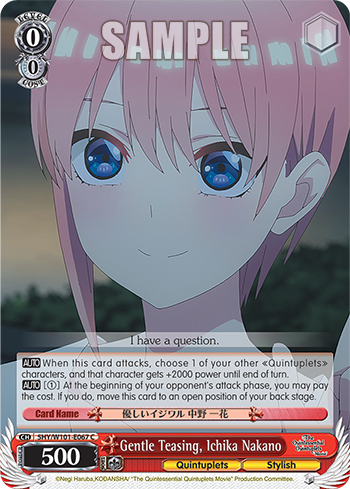 Gentle Teasing, Ichika Nakano