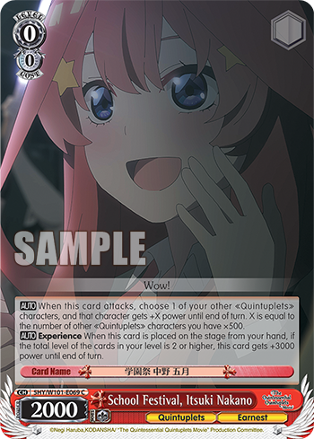 School Festival, Itsuki Nakano