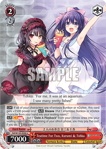 Teatime For Two, Kurumi & Tohka