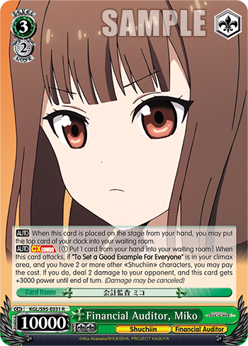 Financial Auditor, Miko