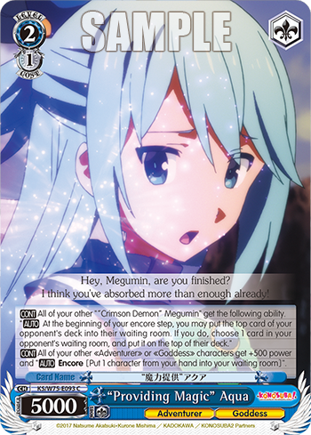 “Providing Magic” Aqua