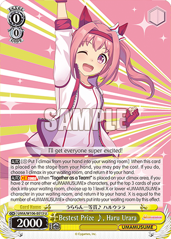 Bestest Prize ♪, Haru Urara