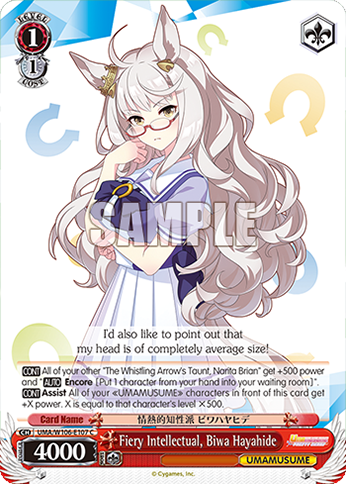 Fiery Intellectual, Biwa Hayahide